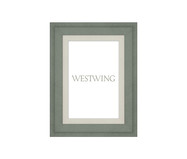 Porta Retrato em Resina Beardy I Verde | WestwingNow