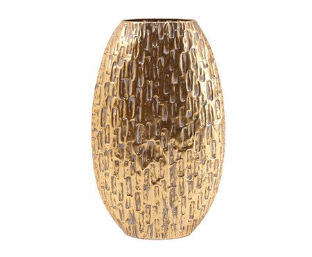Vaso em Metal Cheekums II Dourado | Westwing