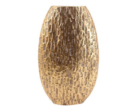 Vaso em Metal Cheekums I Dourado | Westwing