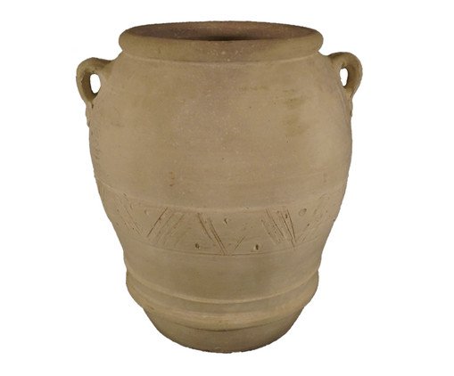 Vaso Marroquino em Cerâmica II Natural, beige | WestwingNow