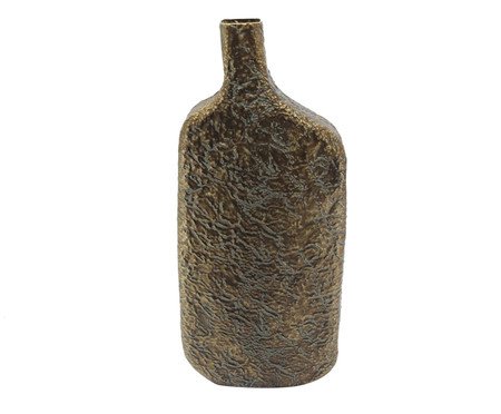 Vaso em Metal Caryn Dourado Envelhecido | Westwing