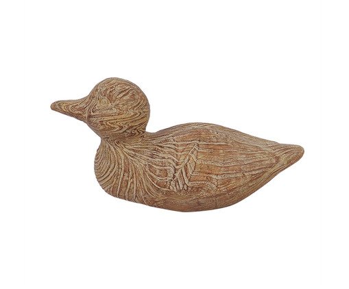 Adorno Pato em Resina II Marrom, brown | WestwingNow