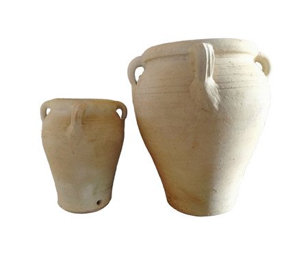 Jogo de Vasos Marroquino em Cerâmica I Areia | Westwing