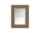 Porta Retrato em Resina Beardy I Natural e Dourado, Natural | WestwingNow