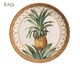 Jogo de Pratos para Sobremesa em Cerâmica Coup Pineapple - Colorido, Marrom | WestwingNow