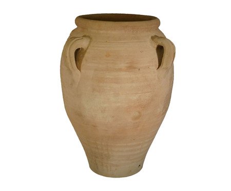 Vaso Marroquino em Cerâmica I Natural | Westwing