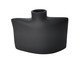 Vaso em Resina Filbrick Preto, black | WestwingNow