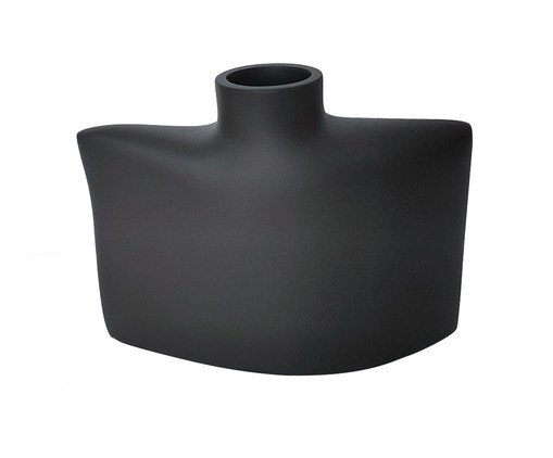 Vaso em Resina Filbrick Preto, black | WestwingNow