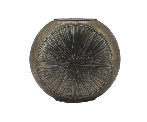 Vaso em Metal Charlie II Bronze, Bronze | WestwingNow