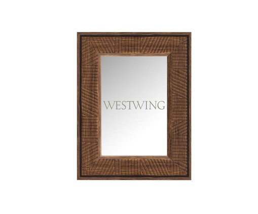 Porta Retrato em Resina Billie I Natural Escuro, Natural | WestwingNow