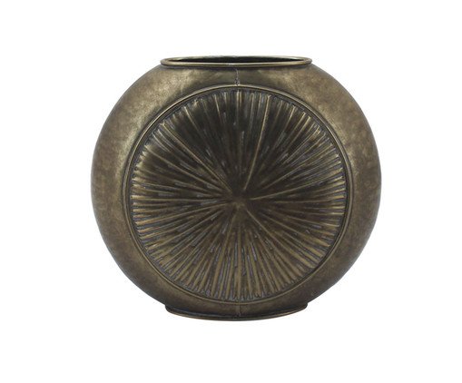 Vaso em Metal Charlie I Bronze, Bronze | WestwingNow