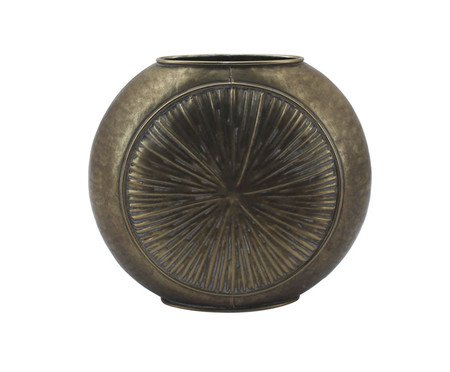 Vaso em Metal Charlie I Bronze | Westwing