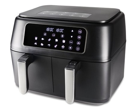 Air Fryer com Duas Cestas Hamilton Beach Preta | Westwing