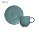 Jogo de Xícaras para Café em Cerâmica Stoneware Fiordes - 06 Pessoas, Azul | WestwingNow