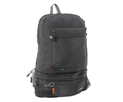 Pochete e Mochila Smart Preto - 12X33X5cm, Preto | WestwingNow