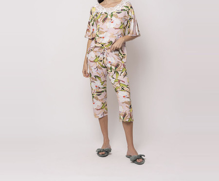 Pijama Pescador Orquideas | WestwingNow