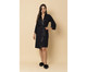 Robe Curto Preto em Malha, Preto | WestwingNow