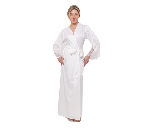 Robe Longo Off White, Off White | WestwingNow