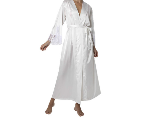 Robe Longo Off White, Off White | WestwingNow