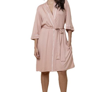 Robe Curto Rose