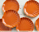 Jogo de Pratos para Sobremesa em Cerâmica Ocean Canela - Laranja, Laranja | WestwingNow