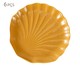 Jogo de Pratos para Sobremesa em Cerâmica Ocean Curry-Panelinha - Amarelo, Amarelo | WestwingNow