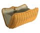 Bolsa Clutch de Vime Lina - 24X12cm, Bege | WestwingNow