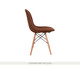 Capa para Cadeira Eames em Tricot Eiffel Charles - Marrom, Marrom | WestwingNow