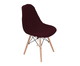 Capa para Cadeira Eames em Tricot Eiffel Charles - Vinho, Vinho | WestwingNow