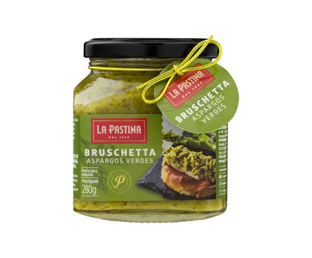 Bruschetta de Aspargo Verde La Pastina