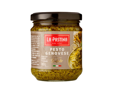 Molho Pesto Alla Genovese com Trufas La Pastina