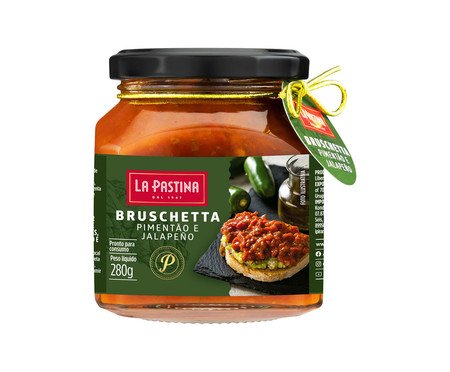 Bruschetta de Pimentão com Pimenta Jalapeño La Pastina | Westwing