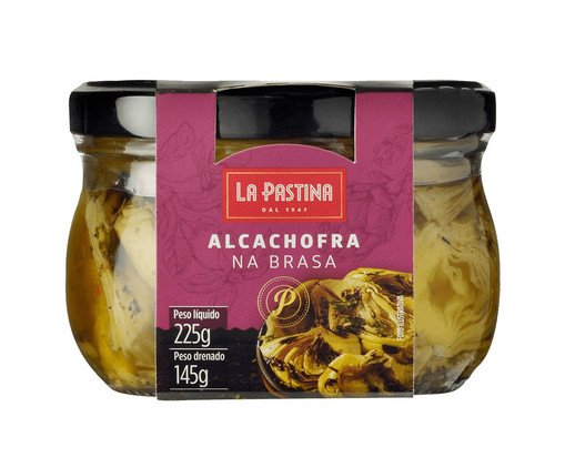 Alcachofra Na Brasa La Pastina Óleo de Girassol - 225G, Transparente | WestwingNow