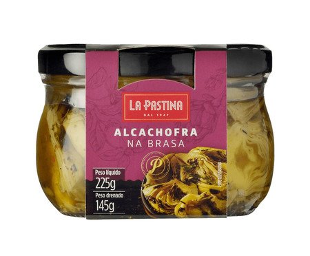 Alcachofra Na Brasa La Pastina Óleo de Girassol - 225G