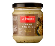 Molho Creme Quatro Queijos com Trufas La Pastina - 180G | WestwingNow