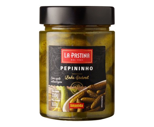 Pepininho em Azeite Extra Virgem La Pastina - 300G, Colorido | WestwingNow