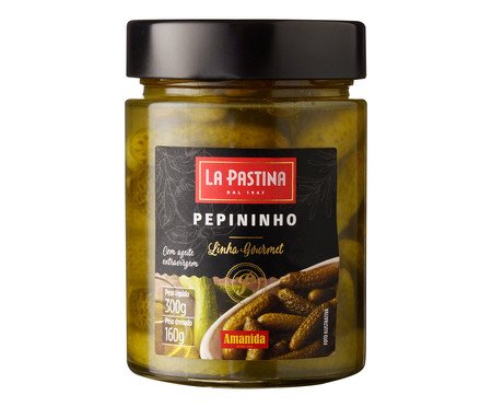 Pepininho em Azeite Extra Virgem La Pastina - 300G