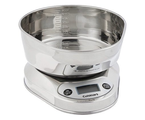 Balança de Cozinha Digital com Tigela Precisionchef, Prata ou metálico | WestwingNow