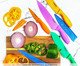 Jogo de Facas Coloridas Antiaderentes, Colorido | WestwingNow