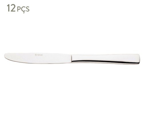 Jogo de Facas em Inox de Mesa Pisa, Prata ou metálico | WestwingNow