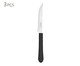 Jogo de Facas para Churrasco em Inox Leme Preta I, Preto | WestwingNow