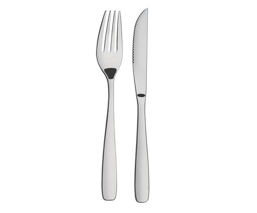 Jogo para Churrasco em Inox Amazonas, Branco | WestwingNow