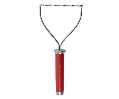 Amassador de Batatas e Massas em Inox Pitassi, Vermelho | WestwingNow