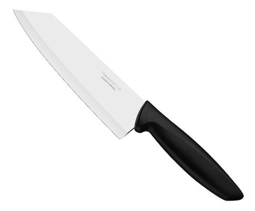 Faca para Picar em Inox Plenus, Preto | WestwingNow