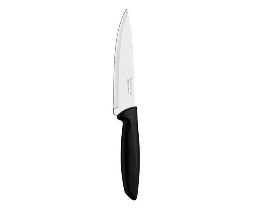 Faca Chef em Inox Plenus Preta, Preto | WestwingNow