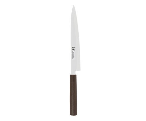 Faca para Sushi em Inox Yanagiba Marrom 9', Preto | WestwingNow