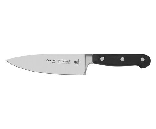 Faca Chef em Inox Century, Preto | WestwingNow