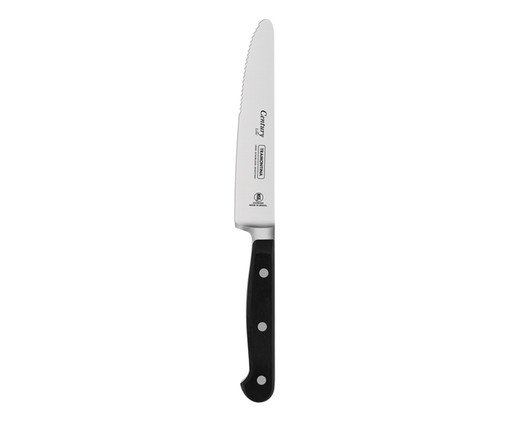Faca Churrasco em Inox 5 Century Pre, Preto | WestwingNow
