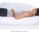 Travesseiro de Corpo Minhocão Gestantes Branco - 160X20cm, Branco, Marrom | WestwingNow