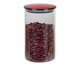 Porta-Mantimentos com Tampa Afanasy Vermelho, Transparente | WestwingNow